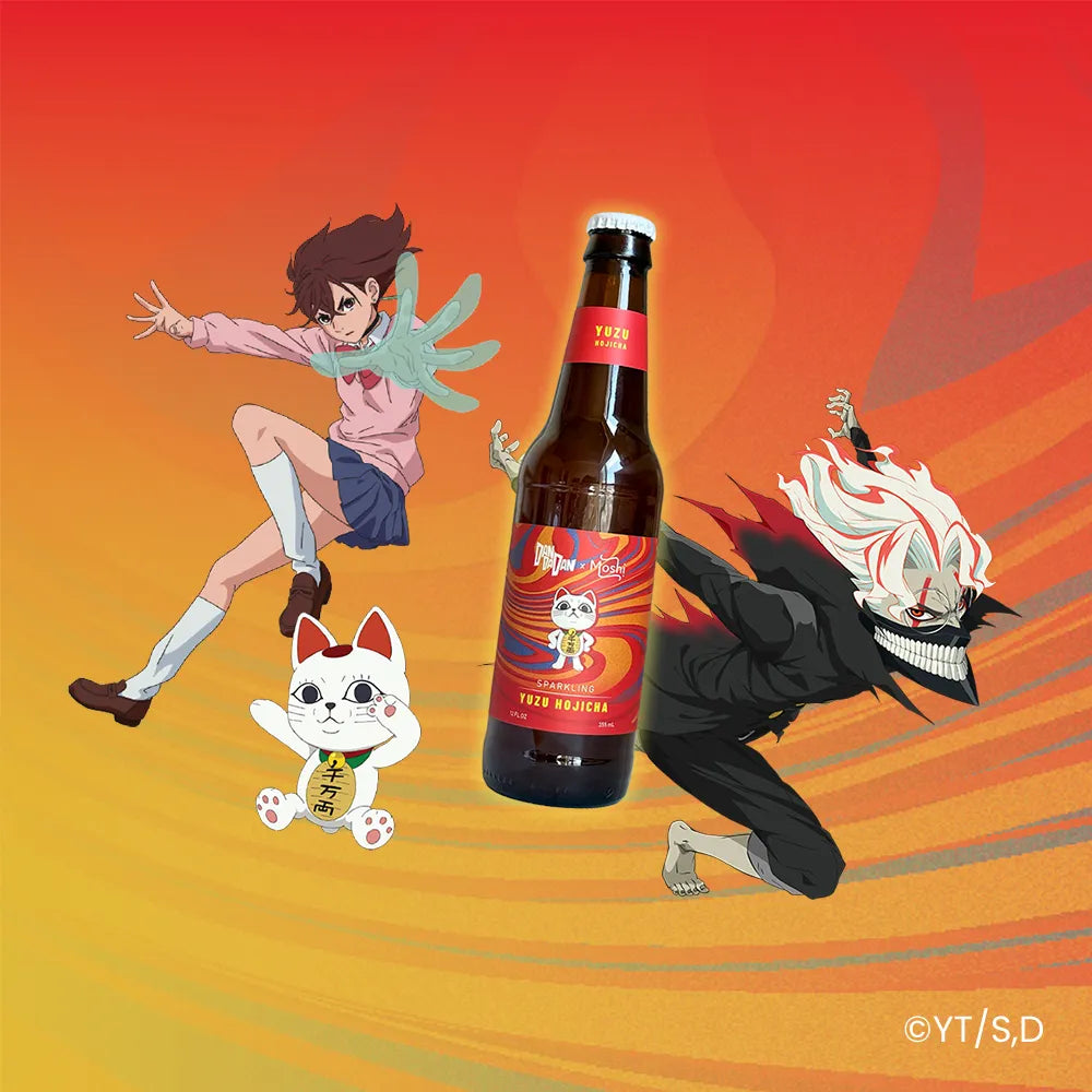 Dan Da Dan x Moshi Sparkling Yuzu Hojicha