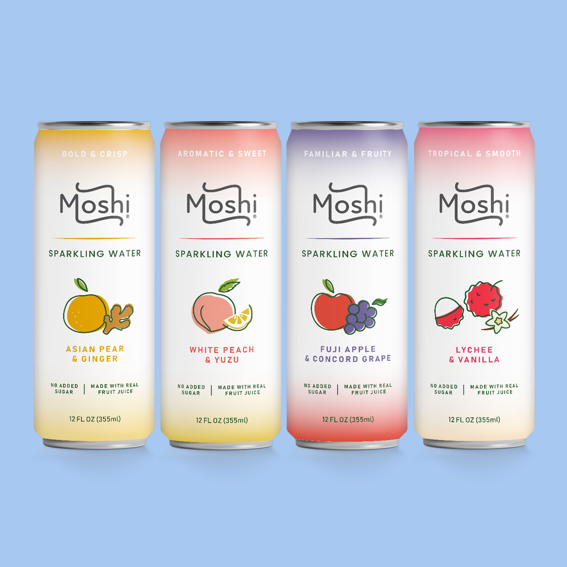 SPARKLING WATER VARIETY PACK – Moshi